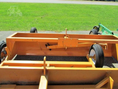 Industrias America 2024 10' Box Scraper with Cylinder-Hoses-Tires and Wheels | For Tractor