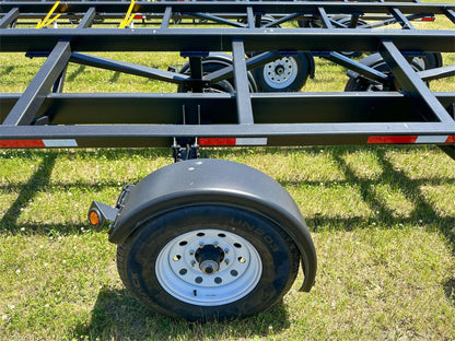 Demco Heavy Duty Combine Header Transport Trailers | Model HT48HD | Dimension 58’6” | GVW 20,000 lbs. | For Tractors