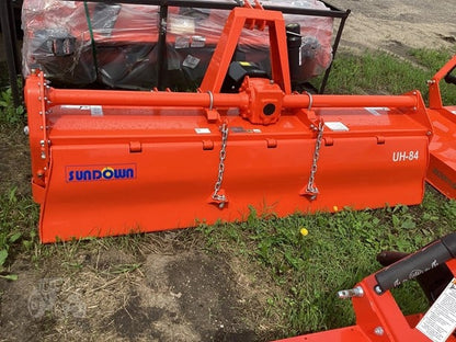Sundown Tiller | Models UH60, UH72 & UH84 | Working Width 65" To 84" | 40 To 65 HP | For Tractor
