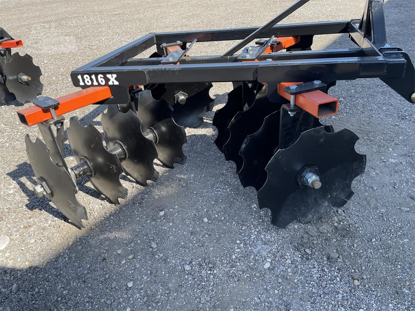 Industrias America 2024 3-Point Tandem Disk 1816X | 5' Working Width | 3-Point Hitch | 18" Blades For Tractor