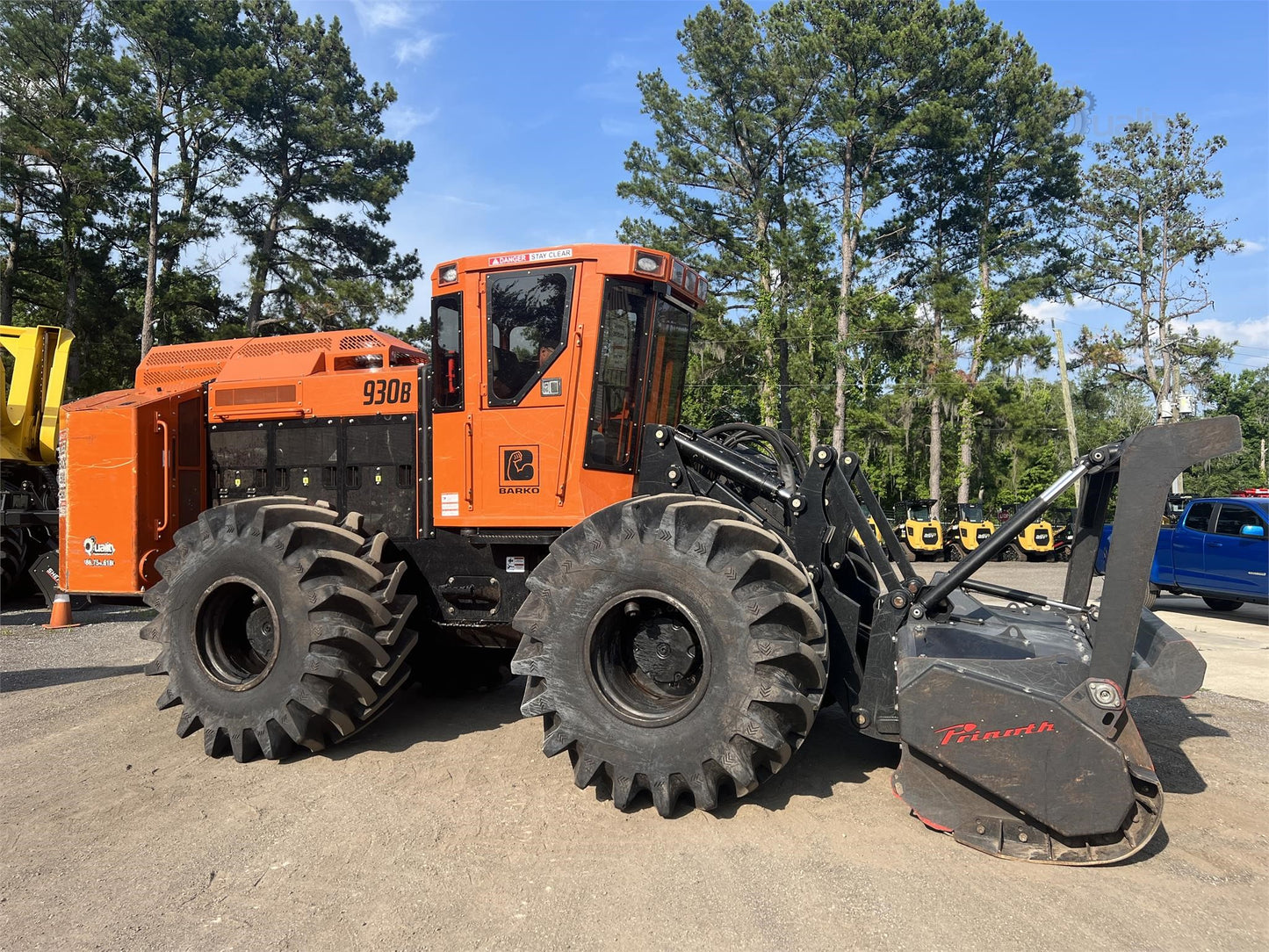 2022 BARKO 930B Rubber Tired Mulcher with Prinoth M650H-2350