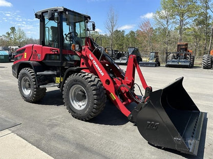 Yanmar Wheel Loader | 2024 Model V10 | 1.44 cu yd Bucket | 20 GPM | 72 HP | For Compact Applications