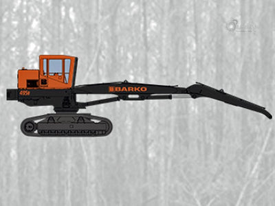 Barko Tracked Loader | 2025 Model 495B-CRL | Width 11' 4