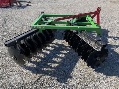 Industrias America 2024 3-Point Disc Harrow 2228X | 9' Cutting Width | 22" Blade Size For Tractor