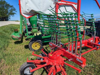 Farm King Rotary Rake | RR-420 Model | Working Width 13.8'  | Weight 1,411  Lbs | For Tractors