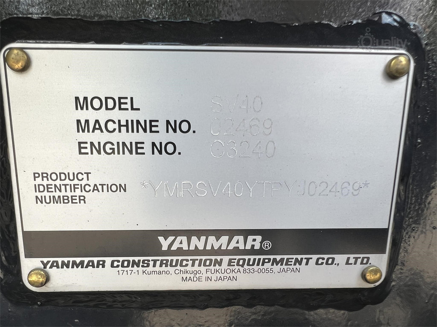 2024 YANMAR SV40-ENCLOSED|39 HP | MINI (UP TO 12000 Ibs) EXCAVATOR