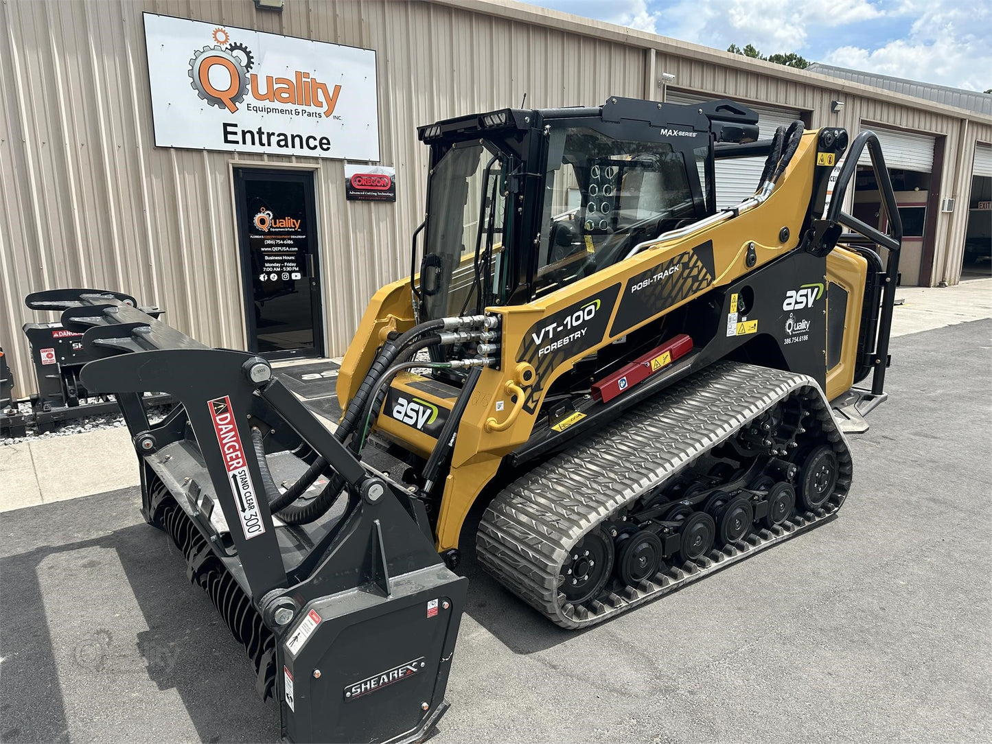 2024 ASV POSI-TRACK VT100 FORESTRY|103.5 HP|TRACK SKID STEER