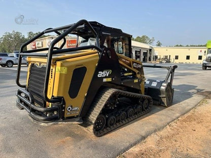 ASV Skid Steer with Muchler | 2023 Model POSI-TRACK RT135F | Cutting Width 74" | 50 GPM \ 135 HP | 115cc Motor | For Forestry Carriers