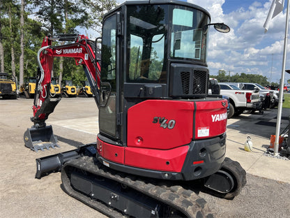 2024 YANMAR SV40-ENCLOSED|39 HP | MINI (UP TO 12000 Ibs) EXCAVATOR