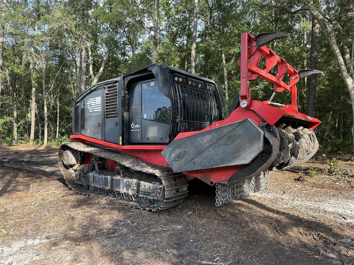 2020 PRINOTH RAPTOR 800 | 640 HP | TRACK MULCHER | USED