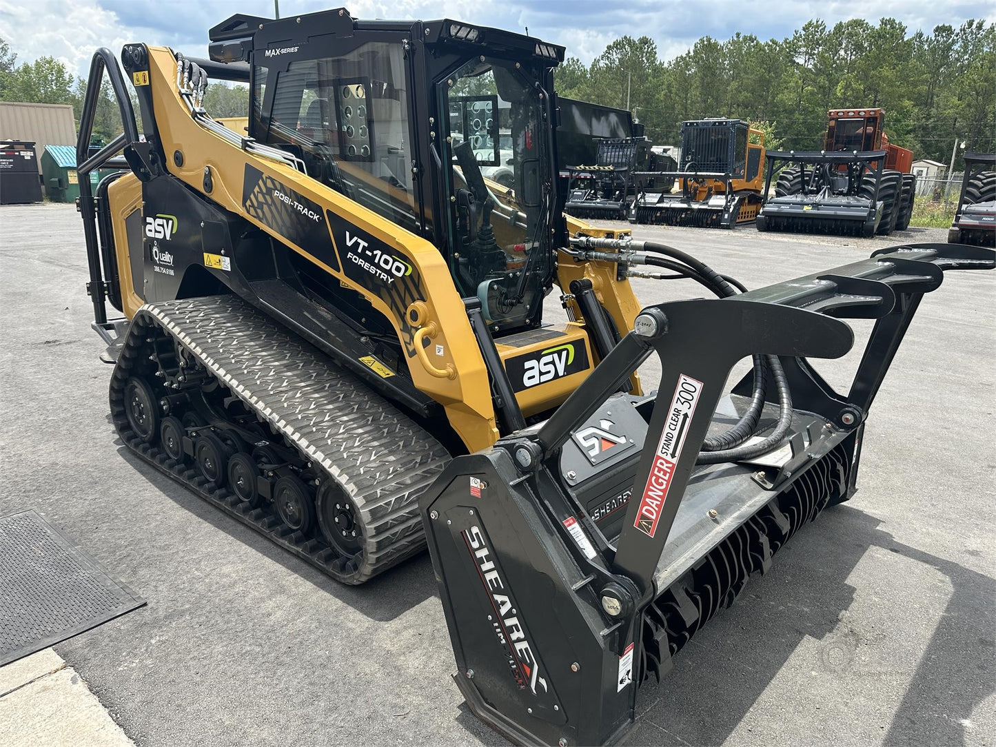 2024 ASV POSI-TRACK VT100 FORESTRY|103.5 HP|TRACK SKID STEER