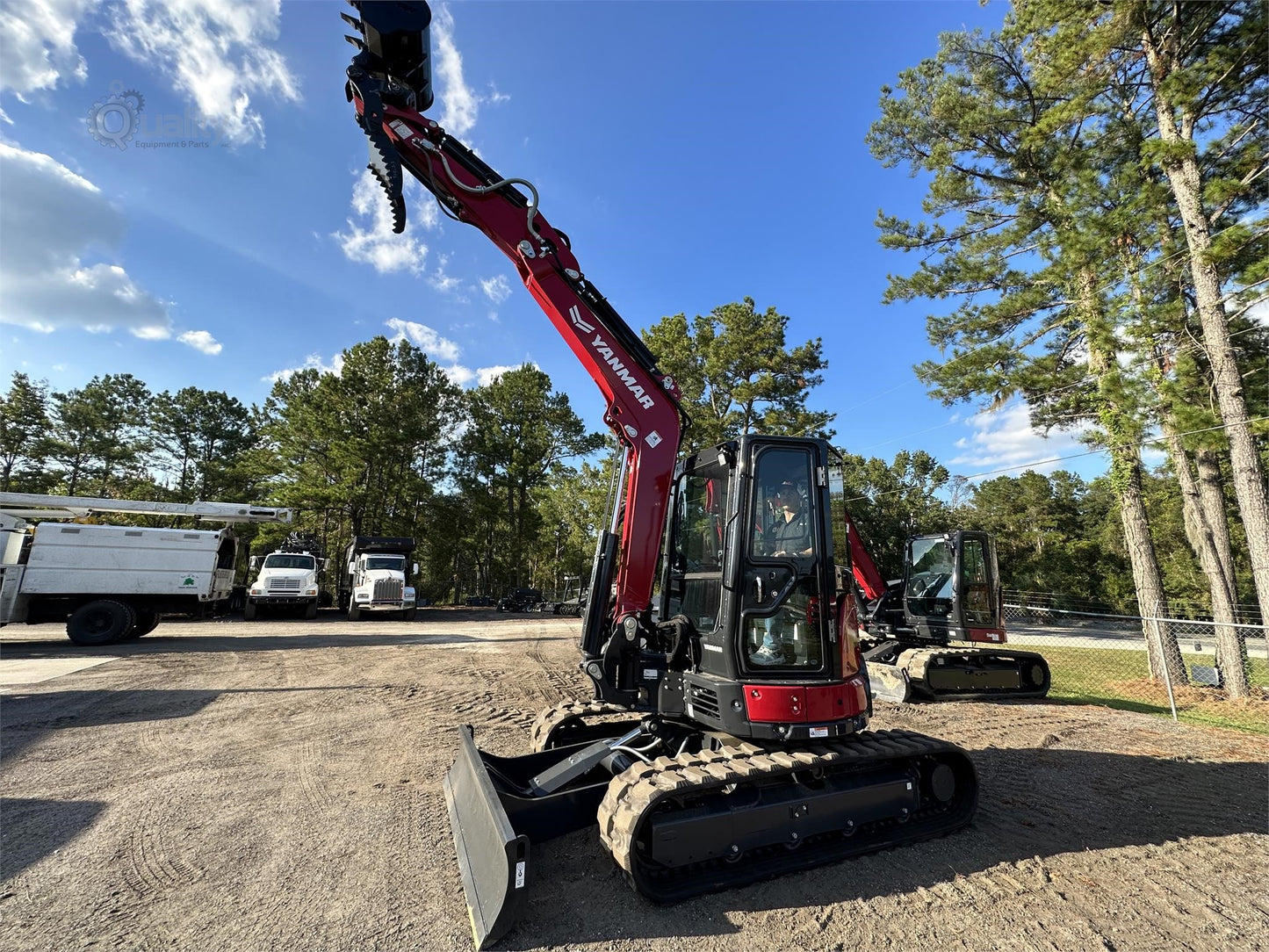 2023 YANMAR VIO55-6A | MINI (up to 12,000 lbs) EXCAVATOR | ENCLOSED