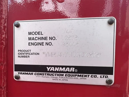 Yanmar Wheel Loader | 2022 Model V4-7 | 72" Bucket | 118" Dump Height | 39 HP | For Compact Material Handling