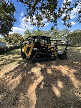 ASV Skid Steer with Mulcher | 2022 Model POSI-TRACK RT135F | Cutting Width 70" | 50 GPM | 135 HP | For Forestry Applications