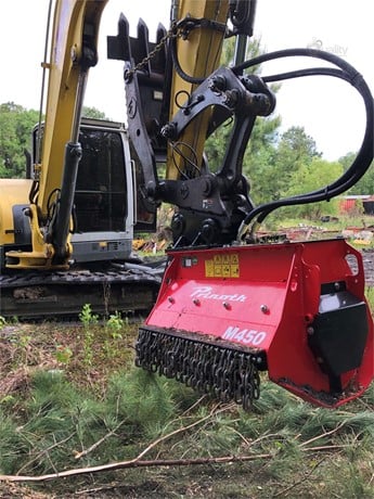 Prinoth Mulcher | Model 2022 M450E-1090 | 42" Cutting Width | 10–12 Ton | 46cc Motor | For Excavators