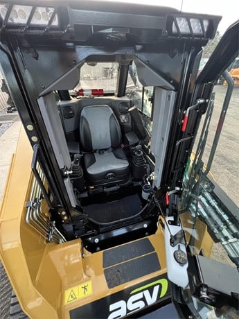 ASV Skid Steer with Mulcher | 2025 Model  POSI-TRACK RT135F | Cutting Width 78" | 50 GPM | 132 HP | For Forestry Applications