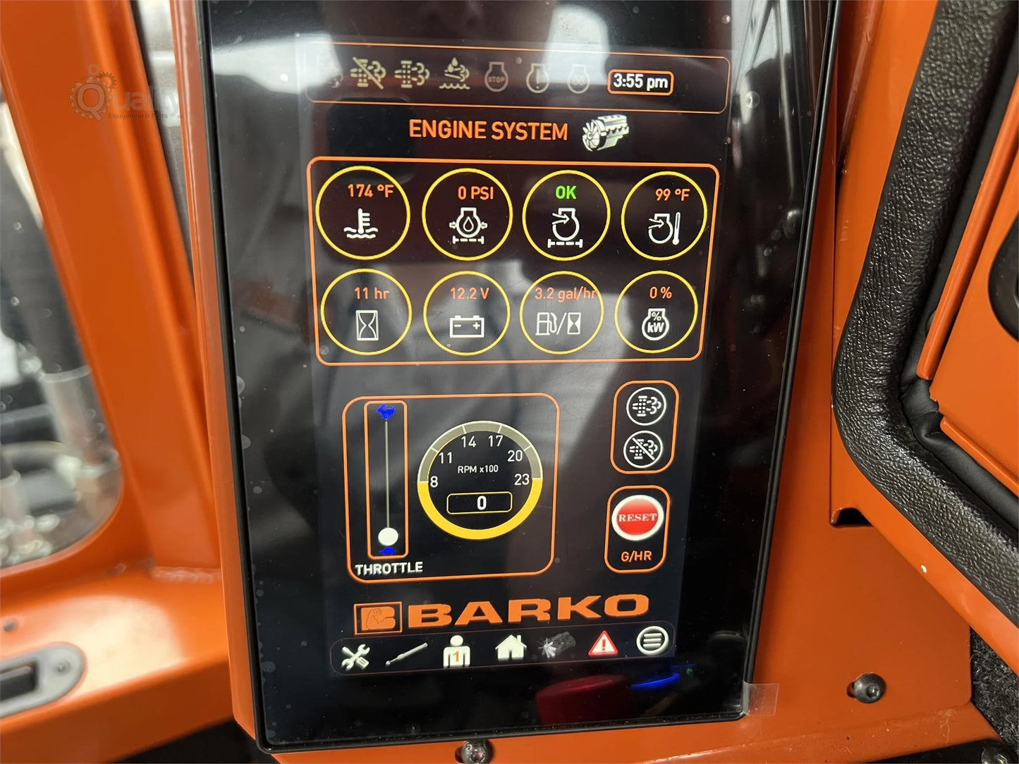 Barko Wheel Mulchers | Model 930B | Engine Horsepower 320 HP | Variable Displacement Piston Pump | Used