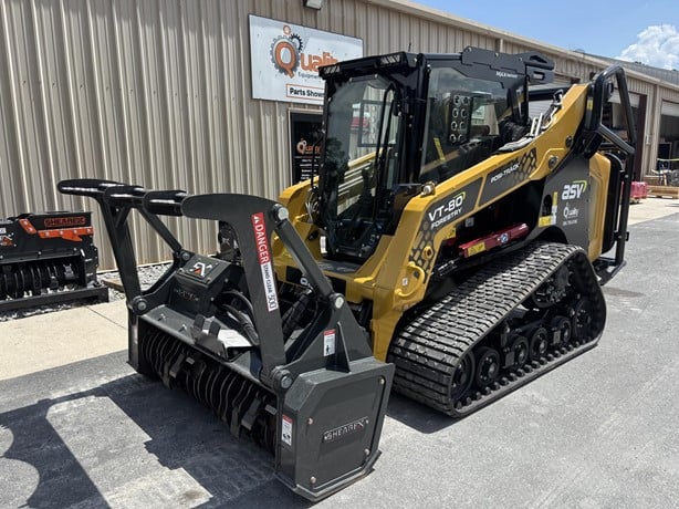 ASV Skid Steer | Model Posi-Track VT80 Forestry | 17.7" Track Width | 34 GPM High Flow Hydraulics @ 3,480 PSI | 74 HP Yanmar Engine | For Forestry Mulching & Land Clearing Operations