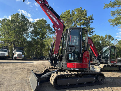 2023 YANMAR VIO55-6A | MINI (up to 12,000 lbs) EXCAVATOR | ENCLOSED