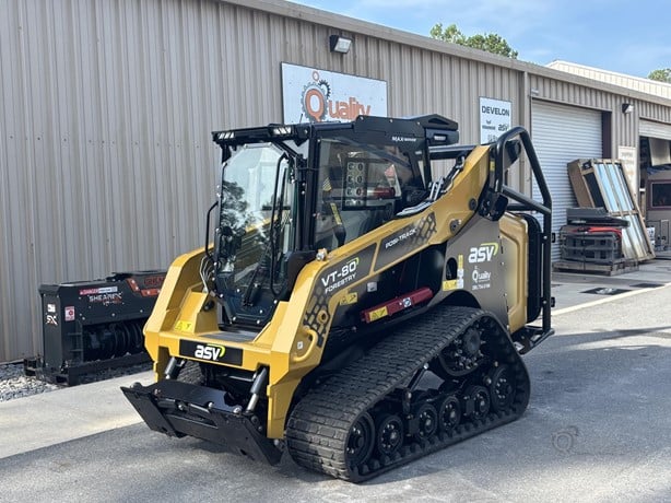 ASV Skid Steer | Model Posi-Track VT80 Forestry | 17.7" Track Width | 34 GPM High Flow Hydraulics @ 3,480 PSI | 74 HP Yanmar Engine | For Forestry Mulching & Land Clearing Operations