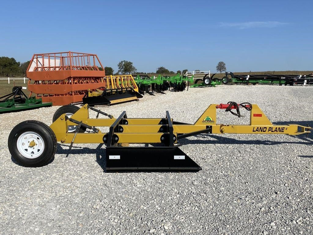 Industrias America 2024 Land Plane 8' | 8.5' Width | Hydraulic Blade Adjustment | Pull Type