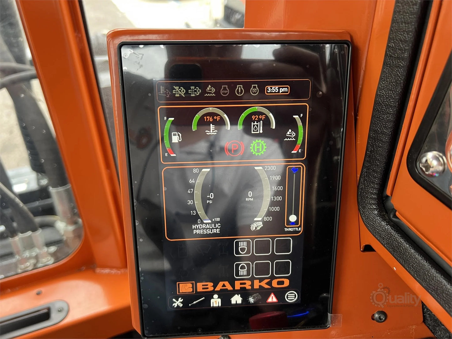 Barko Wheel Mulchers | Model 930B | Engine Horsepower 320 HP | Variable Displacement Piston Pump | Used