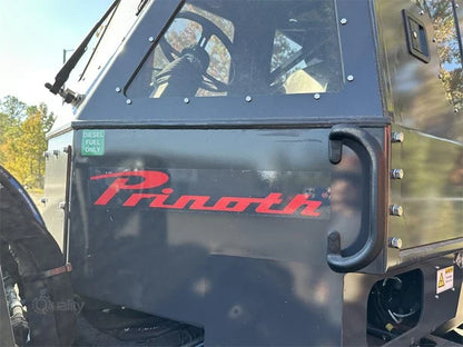 Jarraff Wheel Mulcher | Model 2025 LINEBACKER 4WD | Cutting Width 85" | 74 GPM @ 5800 PSI | 260 HP | For Forestry Applications