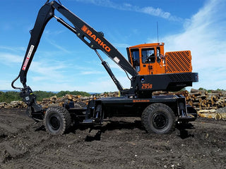 Barko Rough Terrain Loader | 2025 Model 295B RTC | Width 9' 11" Ft | Horsepower 173 HP | For Compact Operations