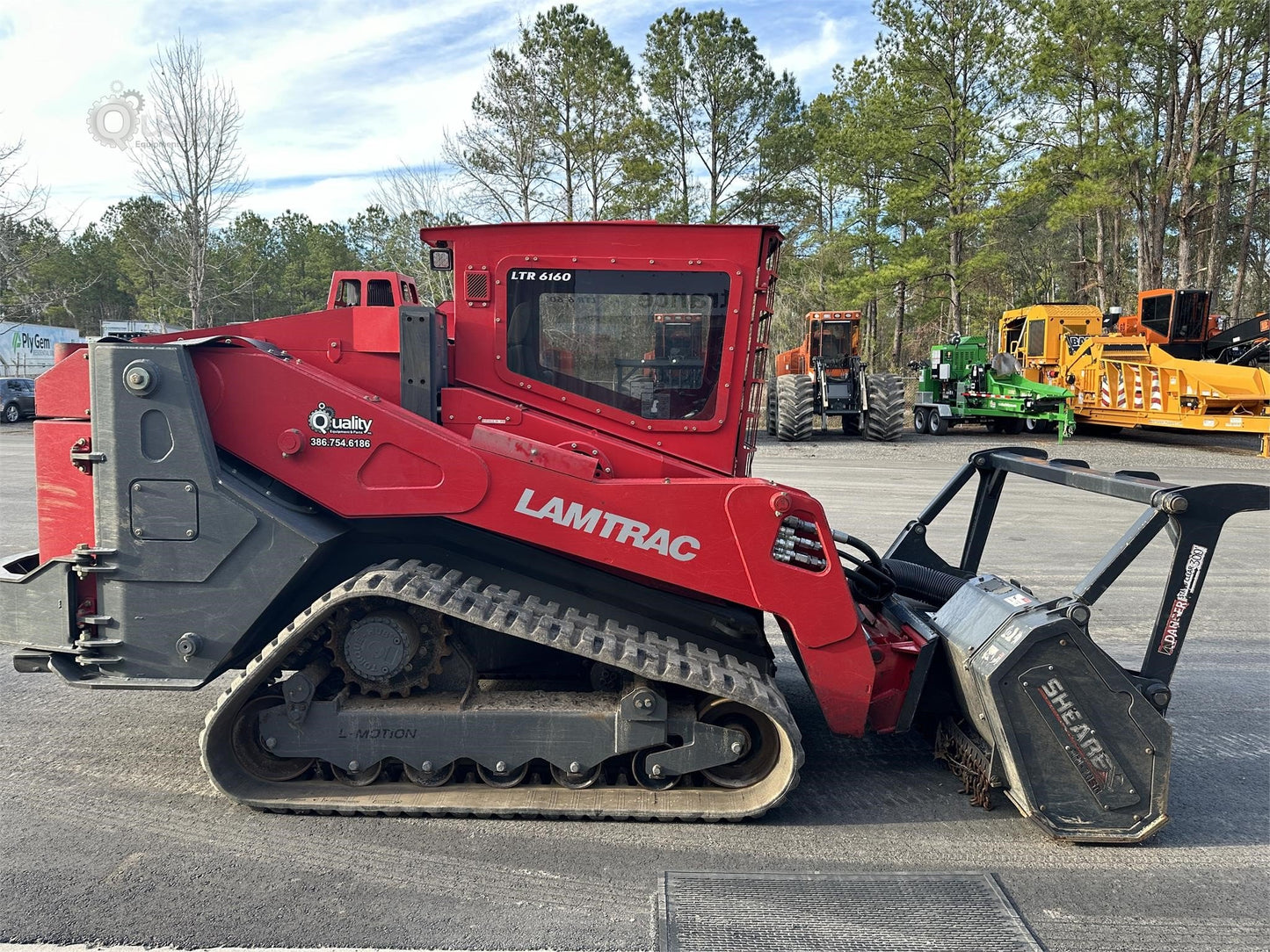 2022 LAMTRAC LTR6160T | TRACK MULCHER | USED