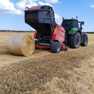FiMAKS Round Baler | Model FMRB-170 | Bale Width 7.38' Ft | Horsepower 80 HP | For Tractors