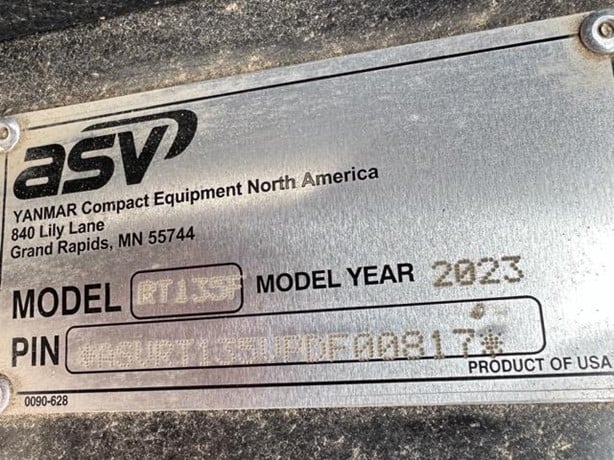 ASV Skid Steer with Muchler | 2023 Model POSI-TRACK RT135F | Cutting Width 74" | 50 GPM \ 135 HP | 115cc Motor | For Forestry Carriers