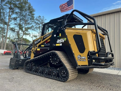 ASV Skid Steer with Mulcher | 2025 Model  POSI-TRACK RT135F | Cutting Width 78" | 50 GPM | 132 HP | For Forestry Applications