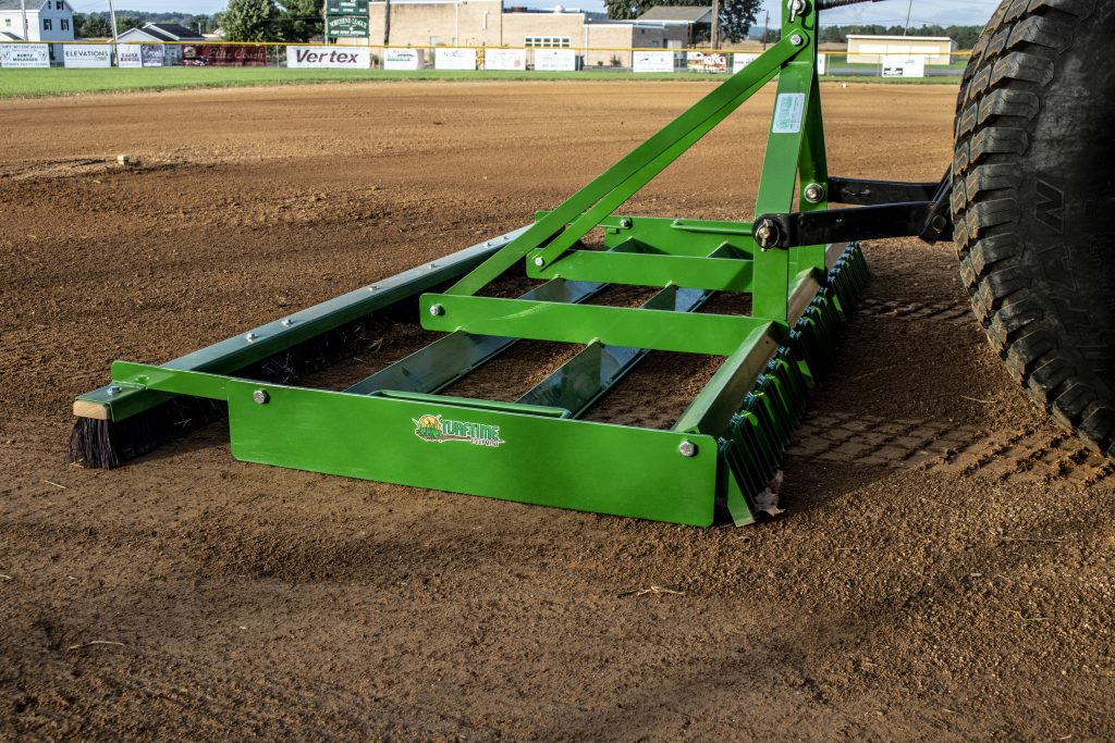 TurfTime Infield Groomers | Model Triple Play 78 | 78" Working Width | For Tractor