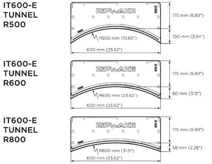 Zipwake Interceptor 600 E Tunnel R500 Series E