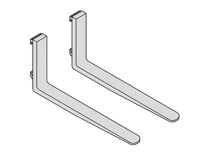 Star Industries ITA Replacement Forks | Class 2, 3 & 4 Forklift Forks | Lengths 42" To 96" | Capacity Up To 17,500 lbs | For Warehouse Forklifts