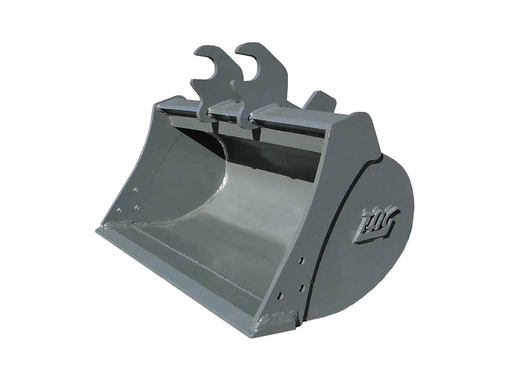 TAG Ditch Bucket | Heavy Duty Grading 1.75" T-Pin | 36"–48" Width | 0.426–0.574 yd³ Capacity | Bucket Weight 415–500 lbs | 6–8 Ton | For Excavators & Backhoe Loaders