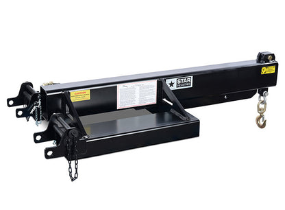 Star Industries Heavy Duty Forklift Jib Boom | Models 1360B Series | Reach 60" To 144" | Capacity Up To 6,000 lbs | For Forklifts