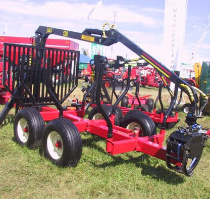 Machinerie AM Inc | "JMS" & "AM" Log Loaders  | Boom rotation angle 360°