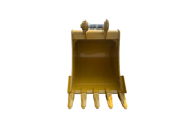 Bedrock Attachments Heavy-Duty Bucket | Width 36" | Capacity 0.53 CU M | Machine Size 10-14 Tons | For Excavators John Deere 110-135 / Hitachi 110-130