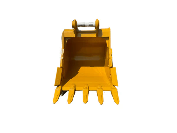 Bedrock Attachments Heavy-Duty Bucket | Model EBJD230-9048HD | Width 48" | Capacity 1.58 CU M | Machine Size 20-30 Tons | For Excavators John Deere 230-300 / Hitachi 230-290