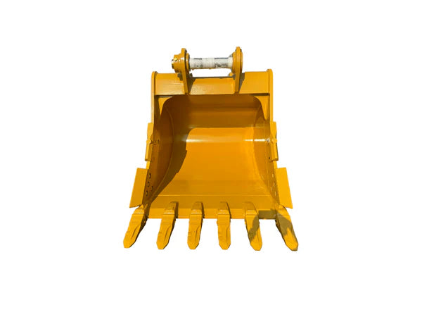 Bedrock Attachments Heavy-Duty Bucket | Model EBJD450-11060HD | Width 60-Inch | Capacity 2.14 CU M | Machine Size 45-55 Tons | For Excavators John Deere 450/Hitachi 470