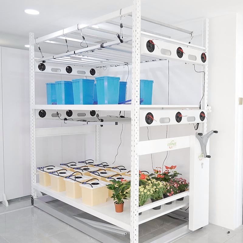 plant growing rack Lyine Ebb & Flow Vertical Grow Rack System – 2x4 Flood Tray Mobile Hyd – Ripping It Outdoors