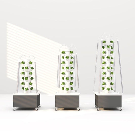 Lyine 3P Smart Vertical Hydroponic Tower - Growing for Fresh Food | Model 5P14 | 25 L