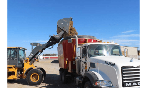 Paladin JRB Roll-Out High Dump Bucket | Working Width 106" | 3 yd³ Capacity | 22,000–35,000 lbs | Dual-Cylinder | For Wheel Loaders