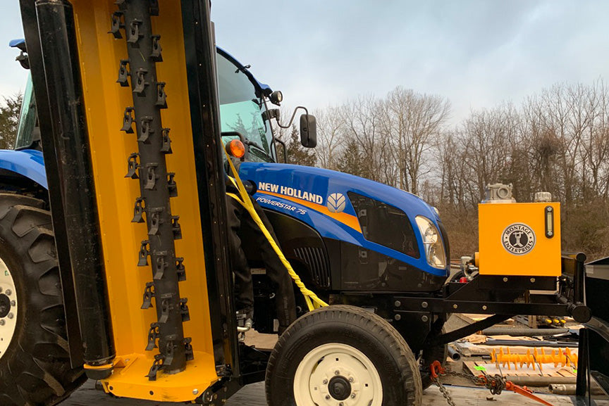 Kutmor Rear Flail Mower | Model KM-62R | Cutting Width 62" | 40 To 70 HP | For Tractor