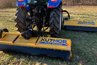 Kutmor Boom Mowing System | Models KM-SS60, KM-SAF48, KM-SDGF62, KM-SMB18 & KM-SMB22 | Widths 48" To 62" | 20 To 40 GPM | 50 To 85 HP | 5 To 14 Tons | For Skid Steers, Excavators & Tractors