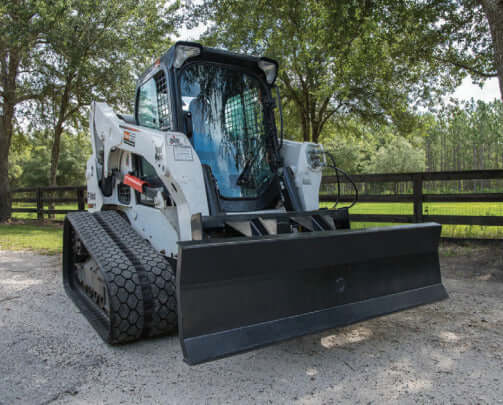 McLaren Industries 4-Way Dozer Blade | Width 74" & 96" | 15-25 GPM | For Skid Steers