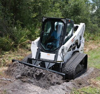 McLaren Industries 4-Way Dozer Blade | Model 60X404X74 & 60X403X96 | Width 74" & 96" | 15 To 25 GPM | For Skid Steer
