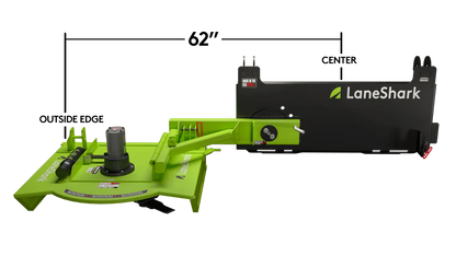 Lane Shark Brush Cutter | Model LS3 | Cutting Width 34" | 5 To 8.5 GPM | 25 To 60+ HP | For Tractors