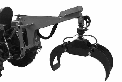 Farmer Helper FH-LG1100HR Log Grapple | 1100 lbs Lift Capacity | 39.4-inch Jaw Opening | 2900 PSI Hydraulic for Tractor